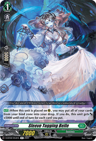 Sleeve Tugging Belle - D-BT02/053EN