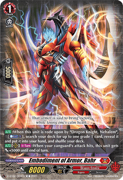 Embodiment of Armor, Bahr - D-BT02/064EN
