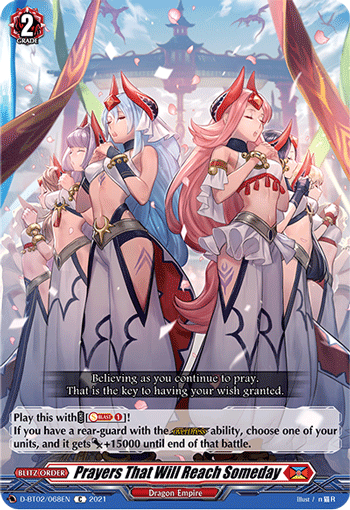 Prayers That Will Reach Someday - D-BT02/068EN