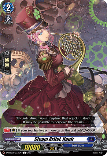 Steam Artist, Napir - D-BT02/073EN