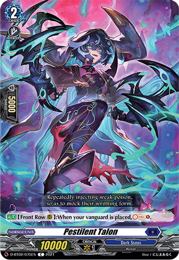 Pestilent Talon - D-BT02/075EN