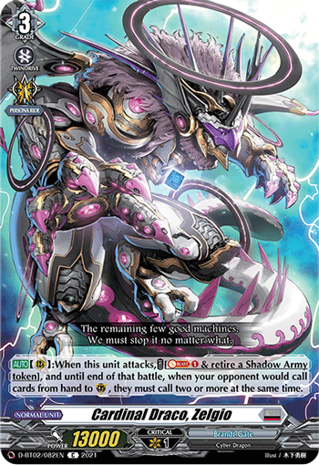 Cardinal Draco, Zelgio - D-BT02/082EN