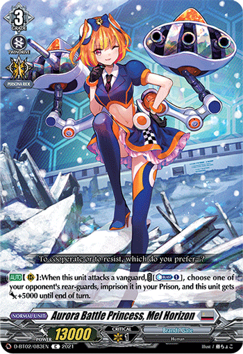 Aurora Battle Princess, Mel Horizon - D-BT02/083EN