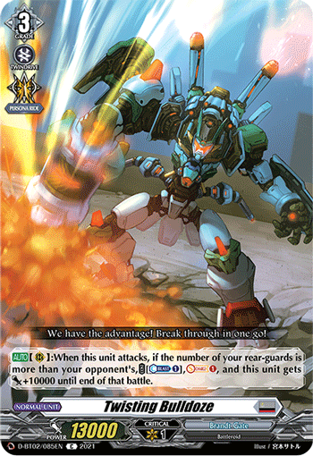 Twisting Bulldoze - D-BT02/085EN
