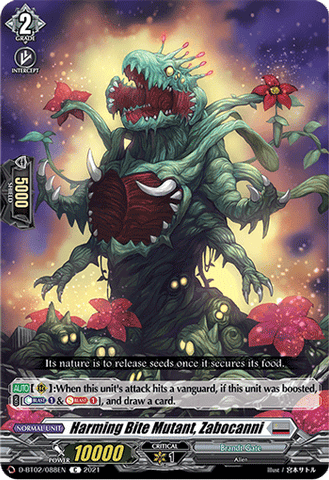 Harming Bite Mutant, Zabocanni - D-BT02/088EN