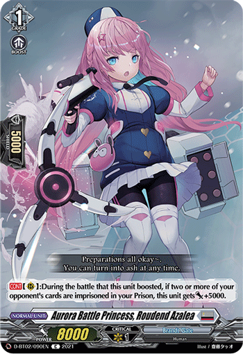 Aurora Battle Princess, Roudend Azalea - D-BT02/090EN
