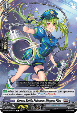 Aurora Battle Princess, Wapper Plun - D-BT02/091EN