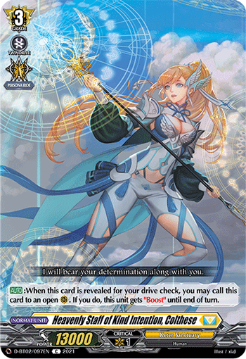 Heavenly Staff of Kind Intention, Colthese - D-BT02/097EN