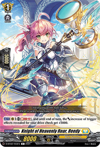 Knight of Heavenly Roar, Reedy - D-BT02/103EN