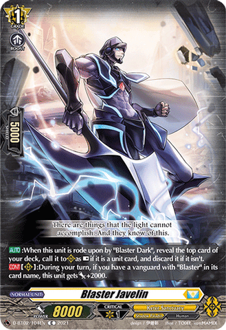 Blaster Javelin - D-BT02/104EN