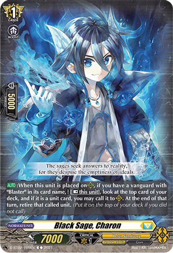 Black Sage, Charon - D-BT02/105EN