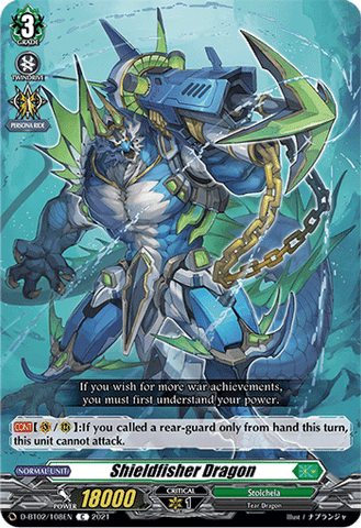 Shieldfisher Dragon - D-BT02/108EN
