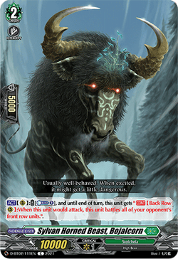 Sylvan Horned Beast, Bojalcorn - D-BT02/111EN