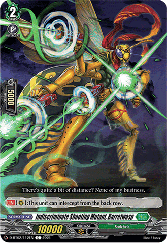 Indiscriminate Shooting Mutant, Barretwasp - D-BT02/112EN