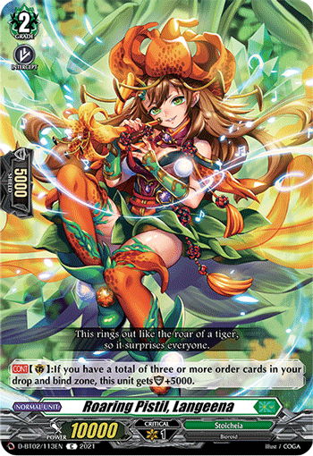 Roaring Pistil, Langeena - D-BT02/113EN