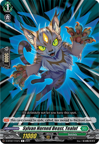 Sylvan Horned Beast, Tealuf - D-BT02/115EN