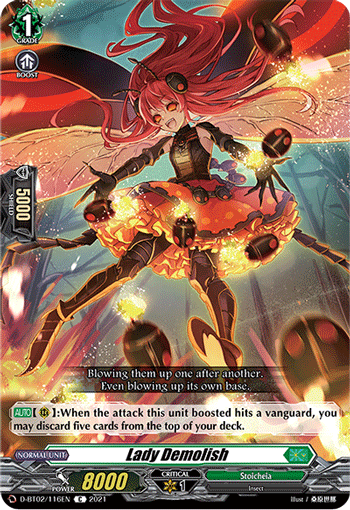Lady Demolish - D-BT02/116EN