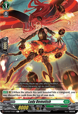 Lady Demolish - D-BT02/116EN