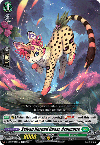 Sylvan Horned Beast, Croucotte - D-BT02/118EN