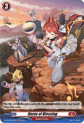 Horns of Blessing (Holo) - D-BT02/H06EN