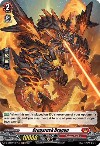 Crousrock Dragon (Holo) - D-BT02/H07EN