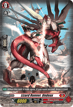 Lizard Runner, Undeux (Holo) - D-BT02/H10EN