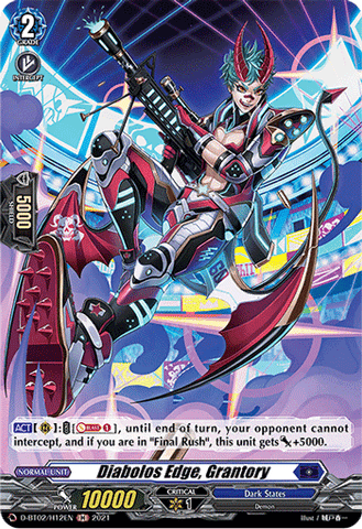 Diabolos Edge, Grantory (Holo) - D-BT02/H12EN