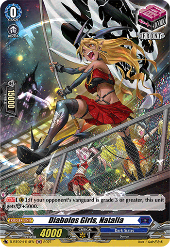 Diabolos Girls, Natalia (Holo) - D-BT02/H14EN