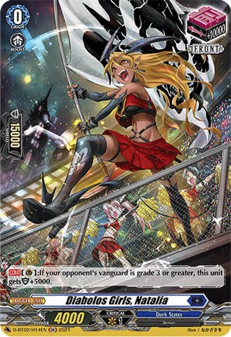 Diabolos Girls, Natalia (Holo) - D-BT02/H14EN