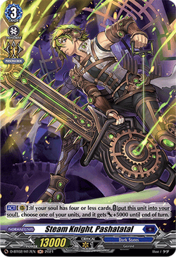 Steam Knight, Pashatatal (Holo) - D-BT02/H17EN