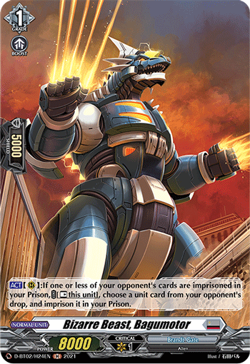 Bizarre Beast, Bagumotor (Holo) - D-BT02/H24EN