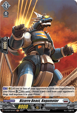 Bizarre Beast, Bagumotor (Holo) - D-BT02/H24EN