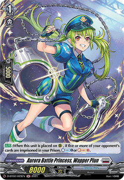 Aurora Battle Princess, Wapper Plun (Holo) - D-BT02/H29EN