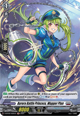 Aurora Battle Princess, Wapper Plun (Holo) - D-BT02/H29EN