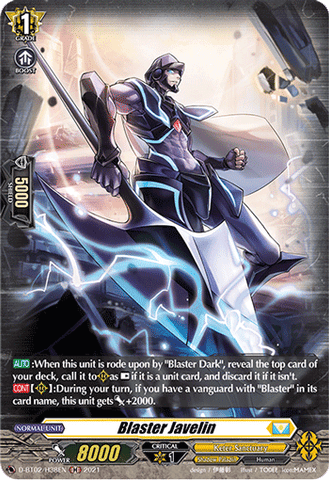 Blaster Javelin (Holo) - D-BT02/H38EN