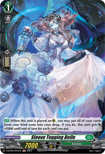 Sleeve Tugging Belle (Holo) - D-BT02/H44EN