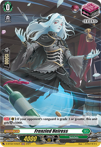 Frenzied Heiress (Holo) - D-BT02/H45EN