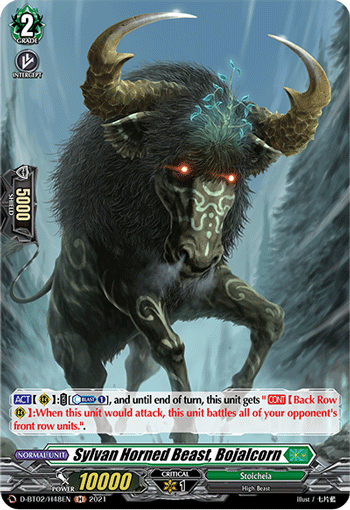 Sylvan Horned Beast, Bojalcorn (Holo) - D-BT02/H48EN