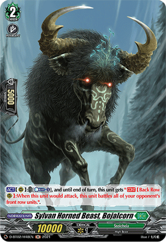 Sylvan Horned Beast, Bojalcorn (Holo) - D-BT02/H48EN