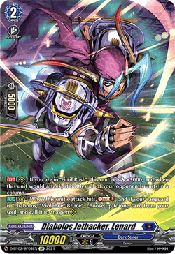 Diabolos Jetbacker, Lenard (SP) - D-BT02/SP04EN