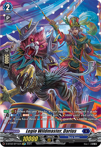 Legio Wildmaster, Darius (SP) - D-BT02/SP15EN