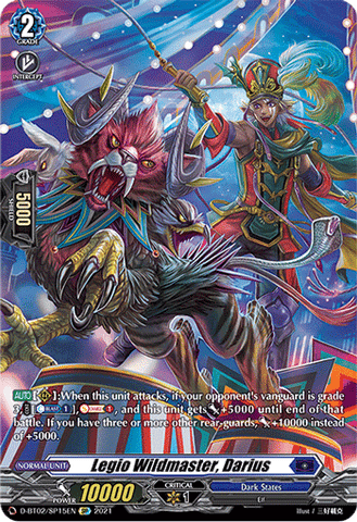 Legio Wildmaster, Darius (SP) - D-BT02/SP15EN