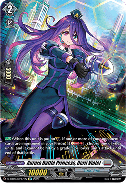 Aurora Battle Princess, Derii Violet (SP) - D-BT02/SP17EN