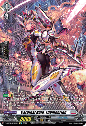Cardinal Noid, Thumborino (SP) - D-BT02/SP18EN
