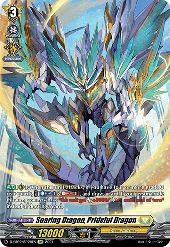 Soaring Dragon, Prideful Dragon (SP) - D-BT02/SP20EN