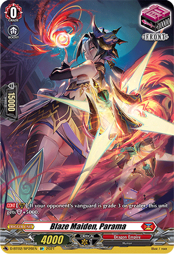 Blaze Maiden, Parama (SP) - D-BT02/SP26EN