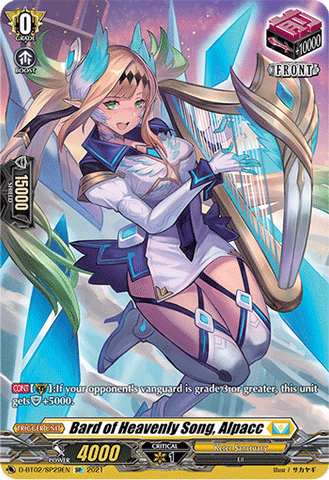 Bard of Heavenly Song, Alpacc (SP) - D-BT02/SP29EN