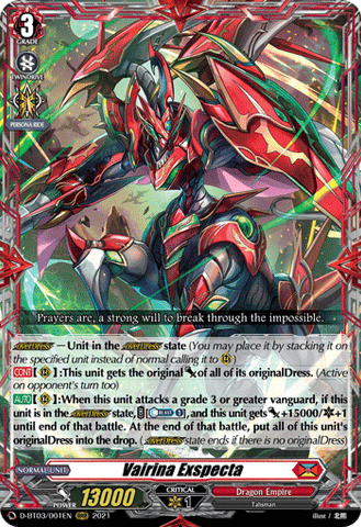 Vairina Exspecta - D-BT03/001EN