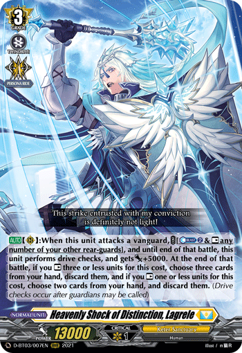 Heavenly Shock of Distinction, Lagrele - D-BT03/007EN