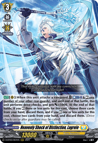 Heavenly Shock of Distinction, Lagrele - D-BT03/007EN